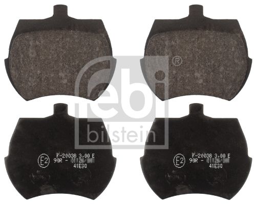 Brake Pad Set, disc brake 116201