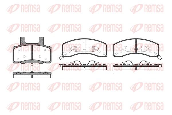Premium Front Brake Pad Set Premium Front Brake Pad Set
