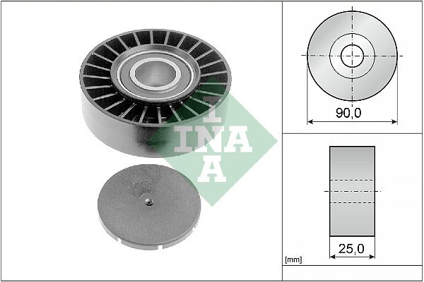 Deflection/Guide Pulley, V-ribbed belt 532 0169 10