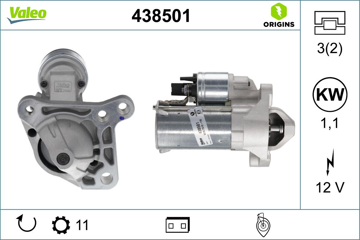 Valeo 438501 Starter