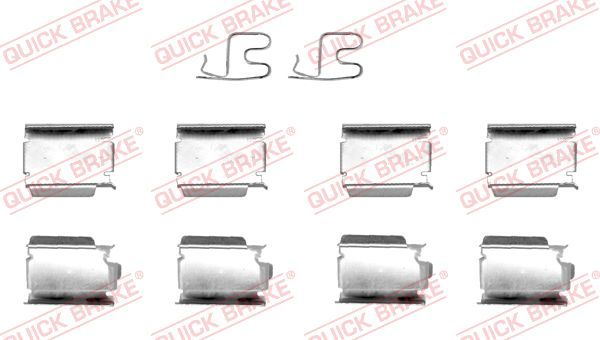 Accessory Kit, disc brake pad 109-1246