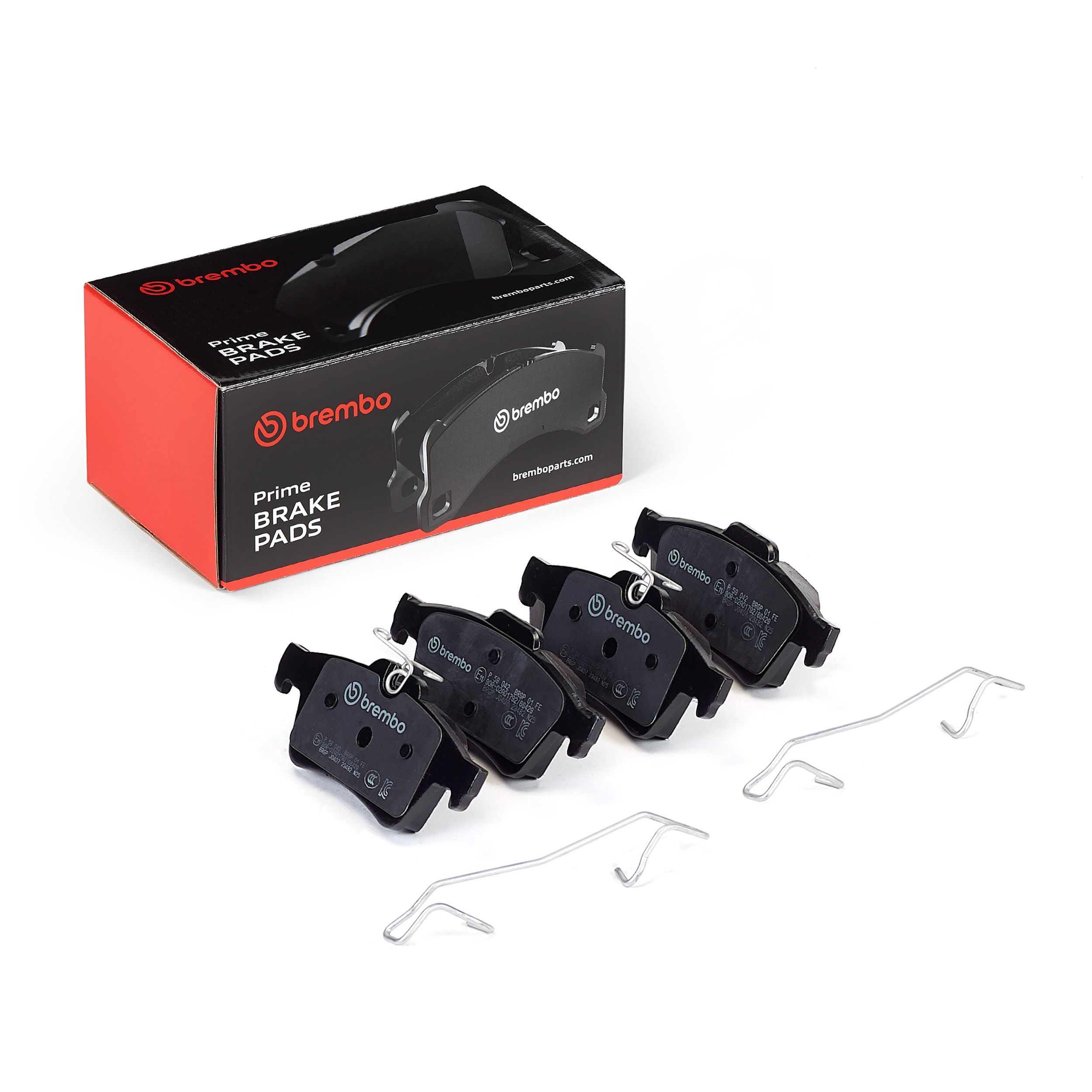 BREMBO P 59 042 - Bremsbelagsatz, Scheibenbremse PRIME LINE