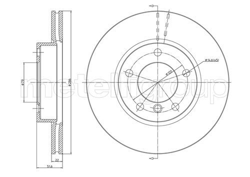 Brake Disc 23-0474C