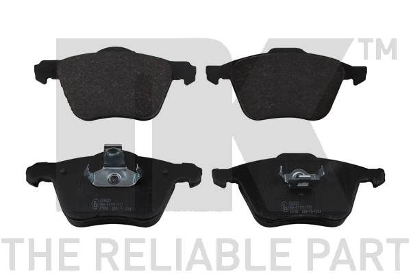 Bremsbelagsatz, Scheibenbremse