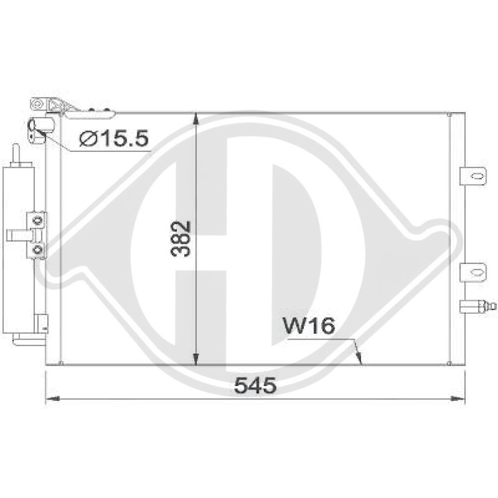Condensor, airconditioning
