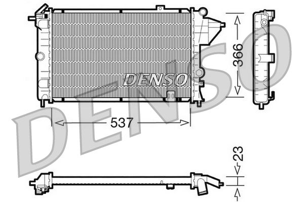 Radiador, refrigeración del motor