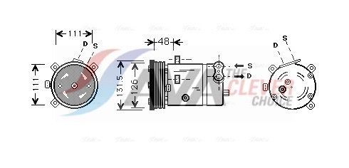 Kompressor, Klimaanlage