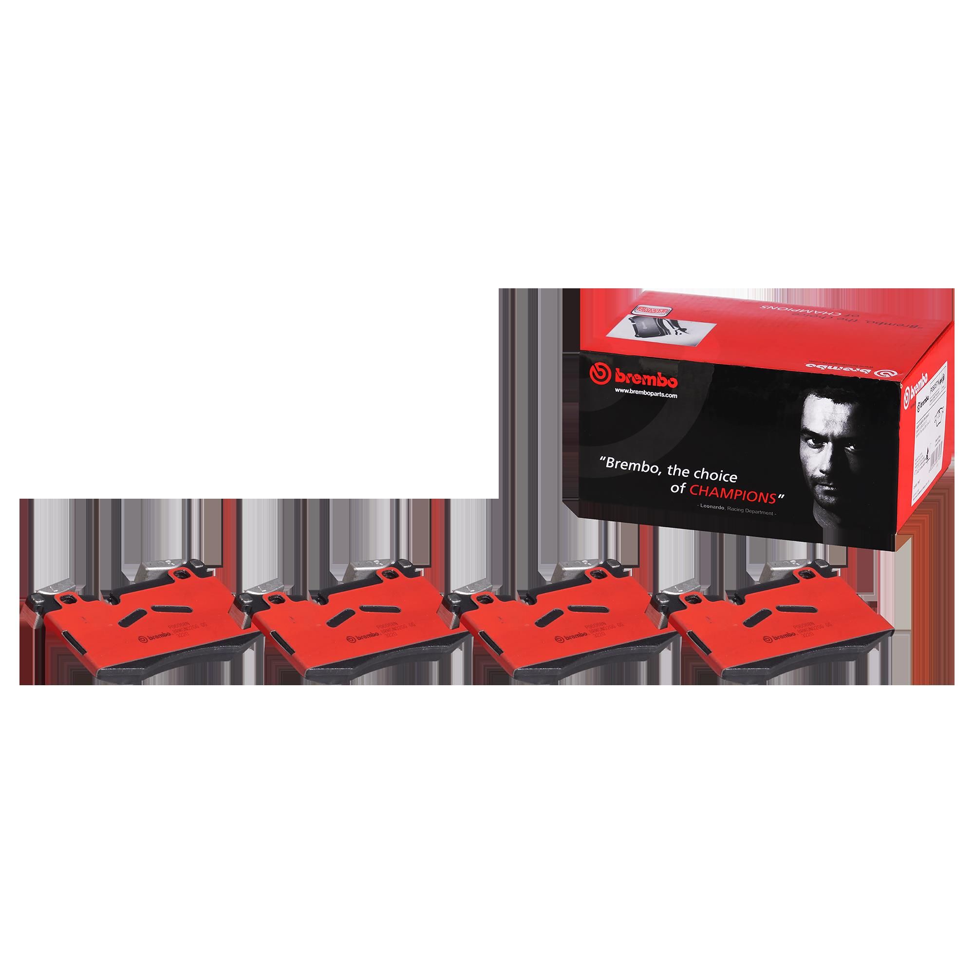 BREMBO DISC PAD -  MINI COOPER JCW 09- (FRT) - TecDoc 1
