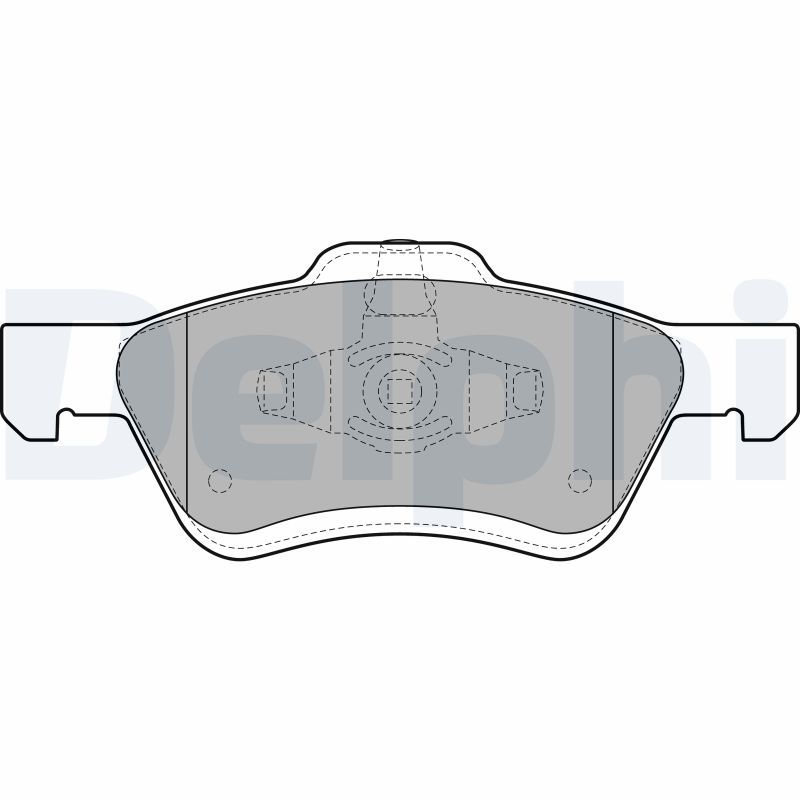 Brake Pad Set, disc brake LP2161