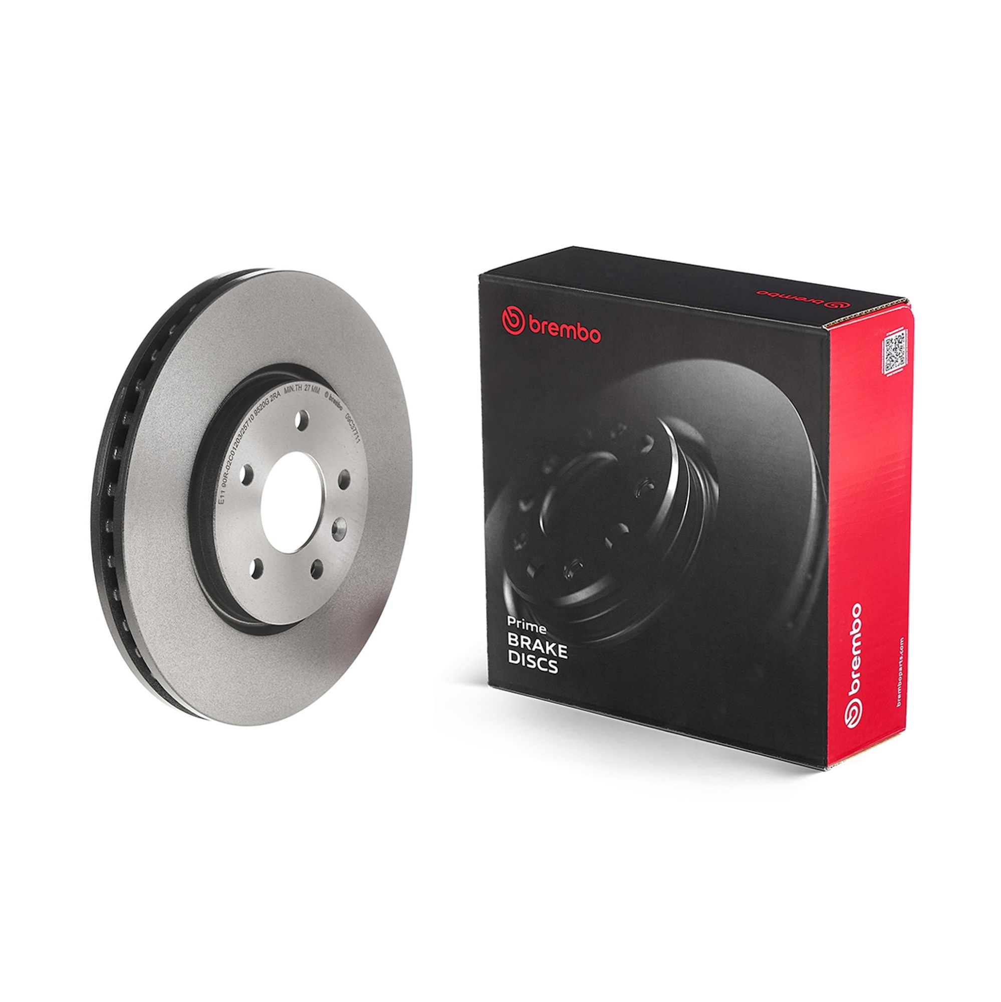 BREMBO 09.C377.11 - Bremsscheibe PRIME LINE - UV Coated