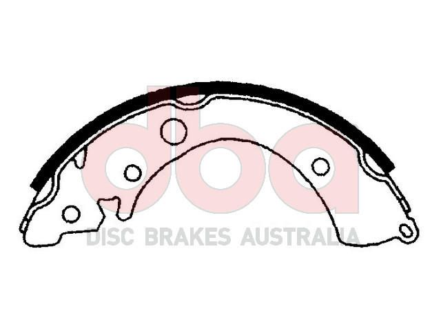 Street Series Brake Shoes [Honda Accord/Prelude 1982-90 200mm] - TecDoc Only