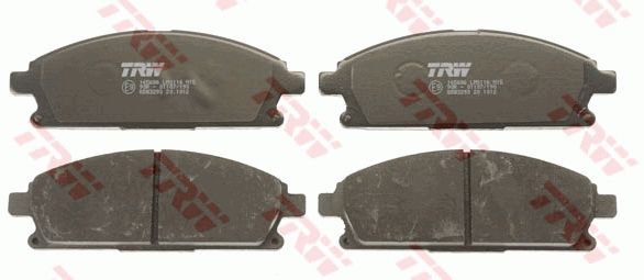 TRW DISC BRAKE PADS - TecDoc 2