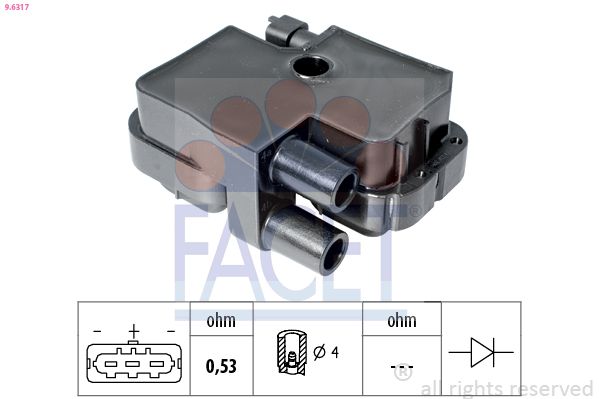 Ignition Coil 9.6317