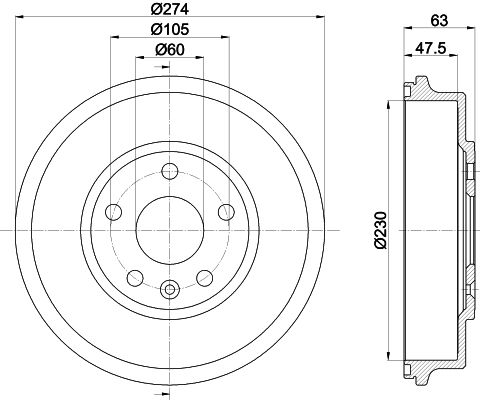 TAMBOUR DE FREIN