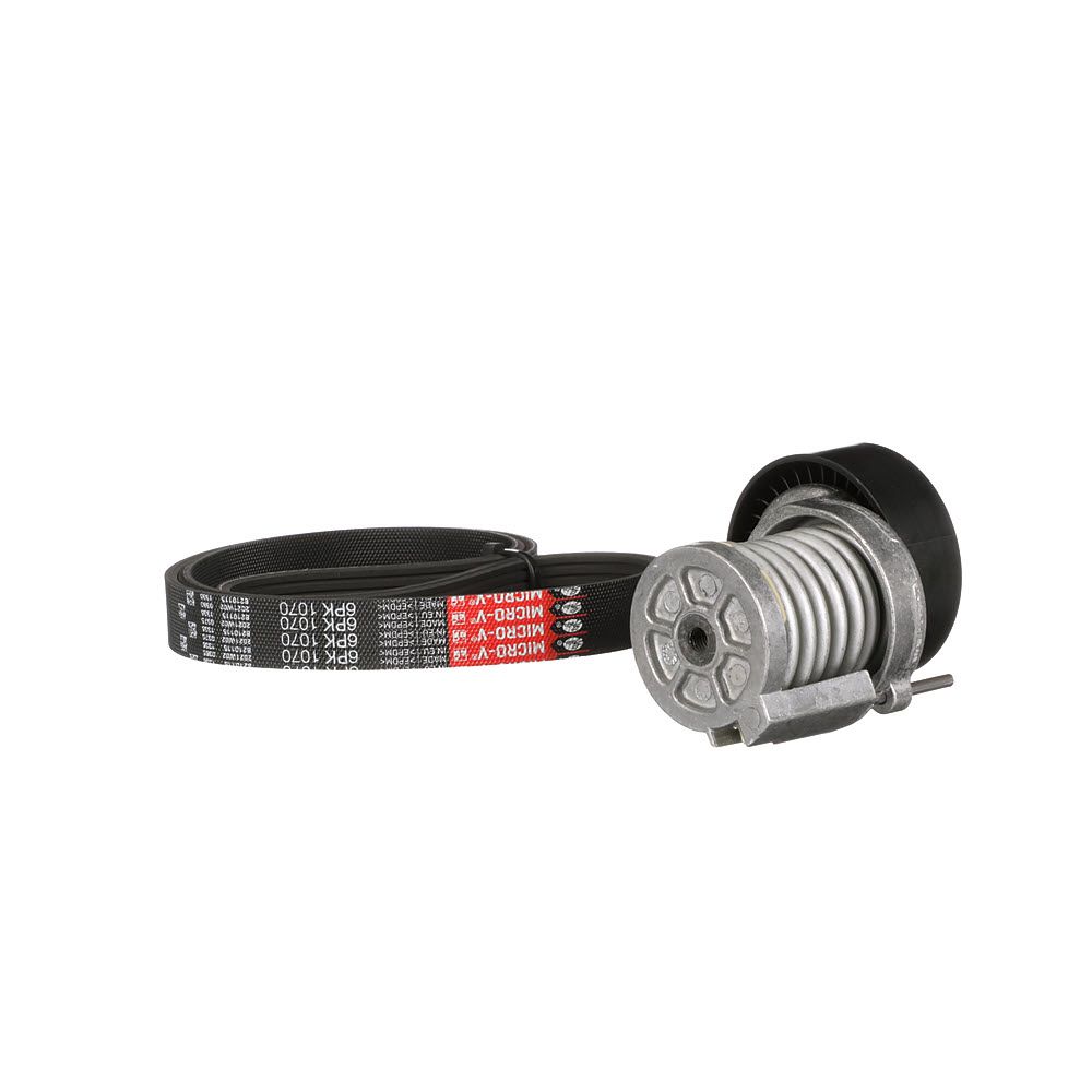 V formos rumbuotas diržas, komplektas