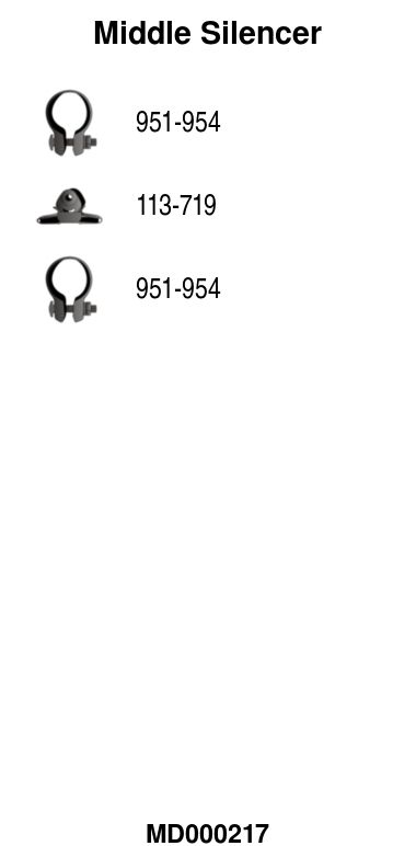 Mittelschalldämpfer