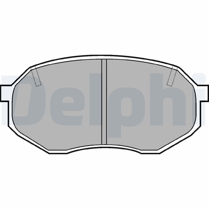 JEU DE PLAQUETTES DE FREIN  0701