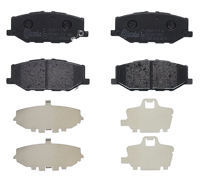 Brembo P 79 040 Bremsbelagsatz, Scheibenbremse