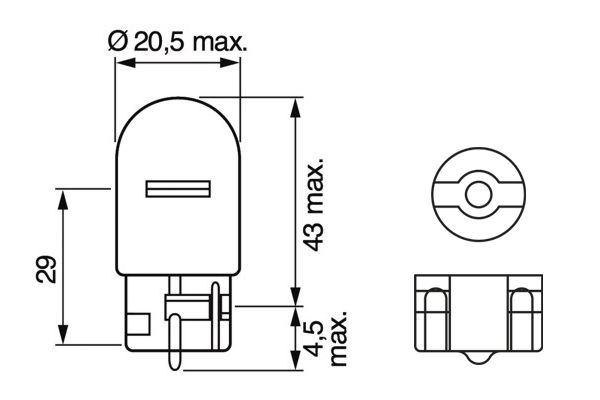 Glühlampe, Blinkleuchte