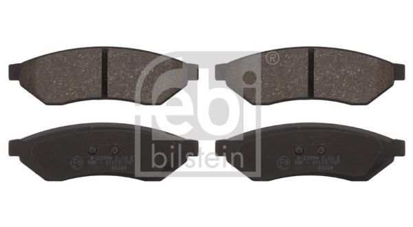 Brake Pad Set, disc brake 16722