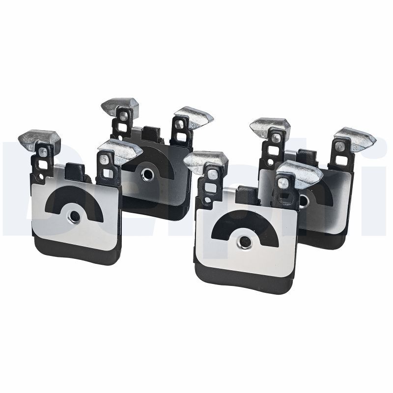 DELPHI LP2660 - Bremsbelagsatz, Scheibenbremse