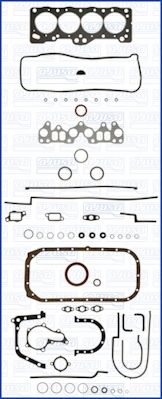 Juego completo de empaques, motor