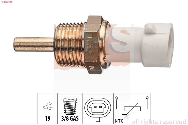 Sensor, K&uuml;hlmitteltemperatur