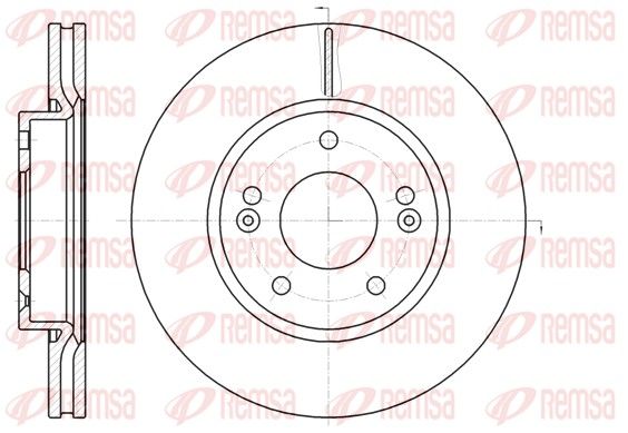 Brake Disc 61208.10