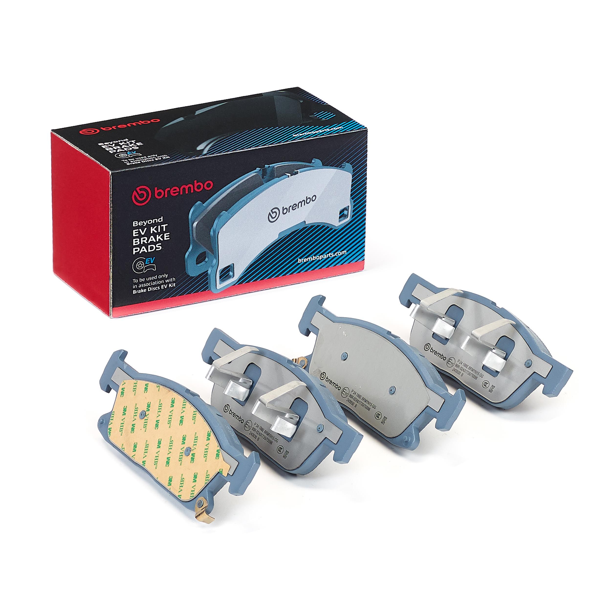 Brembo P 24 188E Bremsbelagsatz, Scheibenbremse