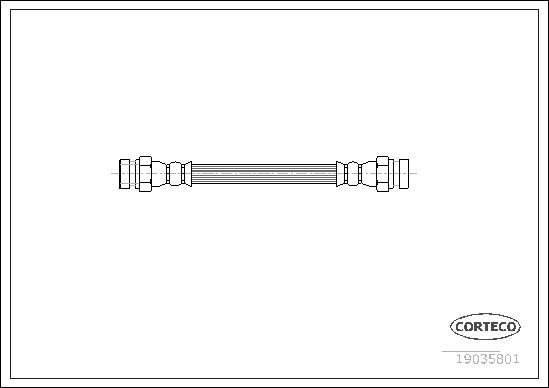 Brake Hose 19035801