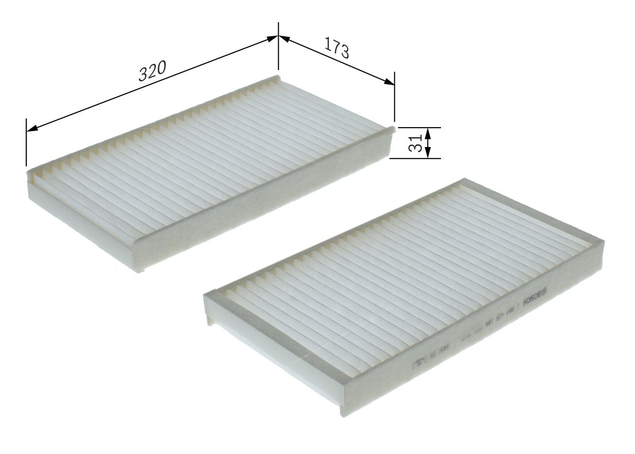 Filter, Innenraumluft Filter, Innenraumluft