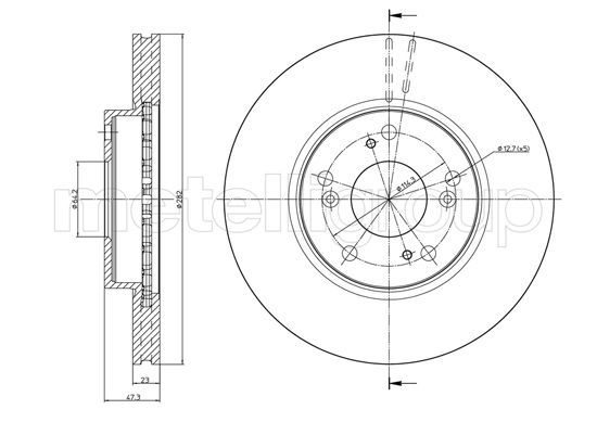 Brake Disc 23-1685C