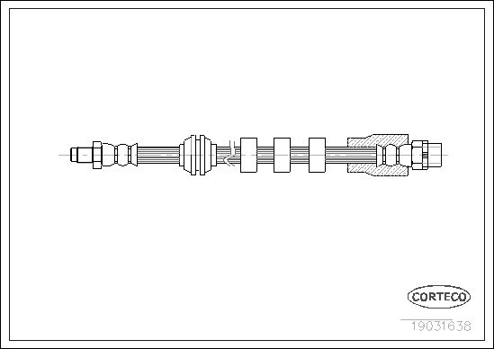 Brake Hose 19031638