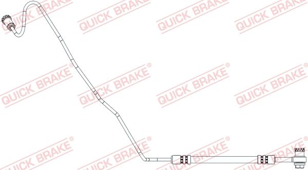 QUICK BRAKE 96.020X - Bremsschlauch