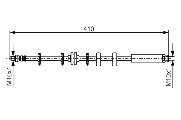 Brake Hose 1 987 476 639