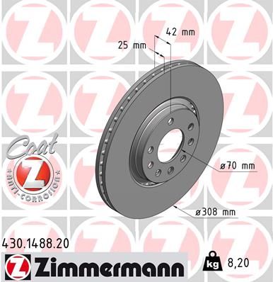 Brake Disc 430.1488.20