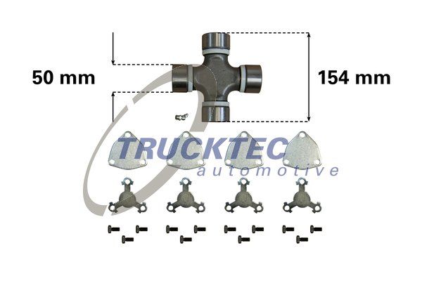 03.34.005 TRUCKTEC AUTOMOTIVE Csukló, kardántengely