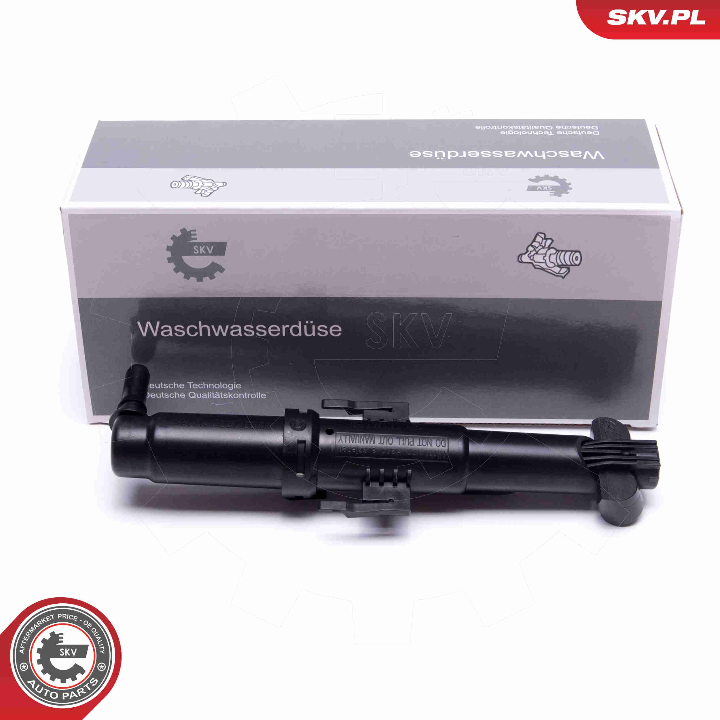 Waschwasserdüse, Scheinwerferreinigung