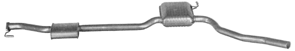 Mittelschalldämpfer