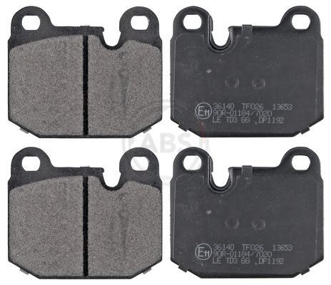 Brake Pad Set, disc brake 36140