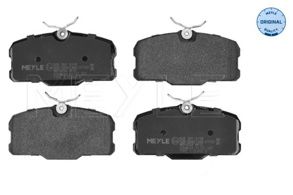 MEYLE 025 207 5118 Brake Pad Set, disc brake