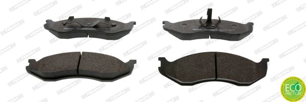 Brake Pad Set, disc brake FDB1267