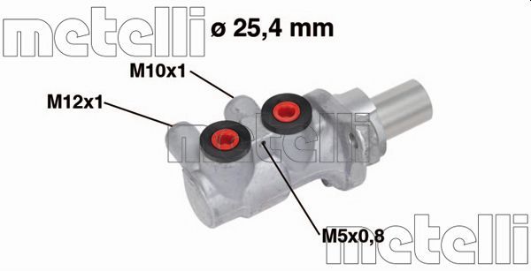 METELLI 05-0717 - Hauptbremszylinder