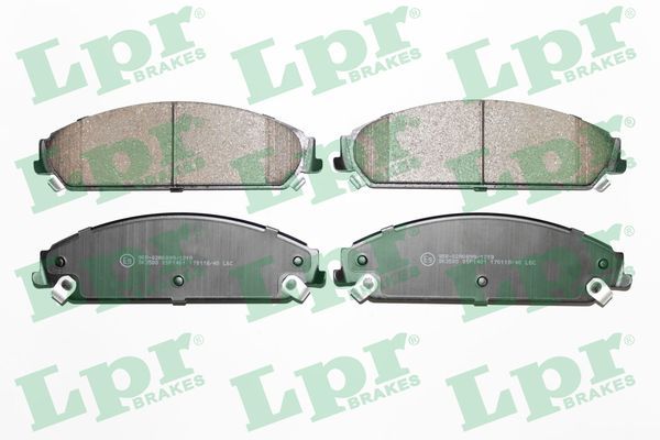 Brake Pad Set, disc brake 05P1401