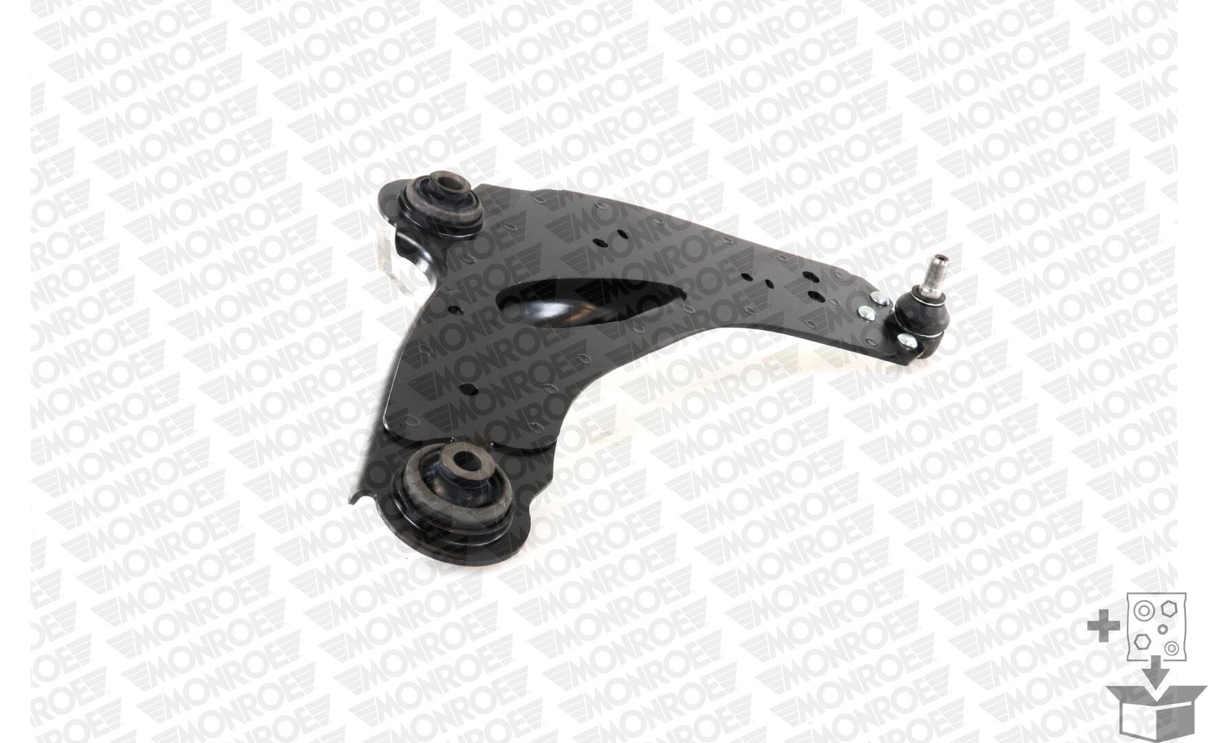 Brazo oscilante, suspensión de ruedas