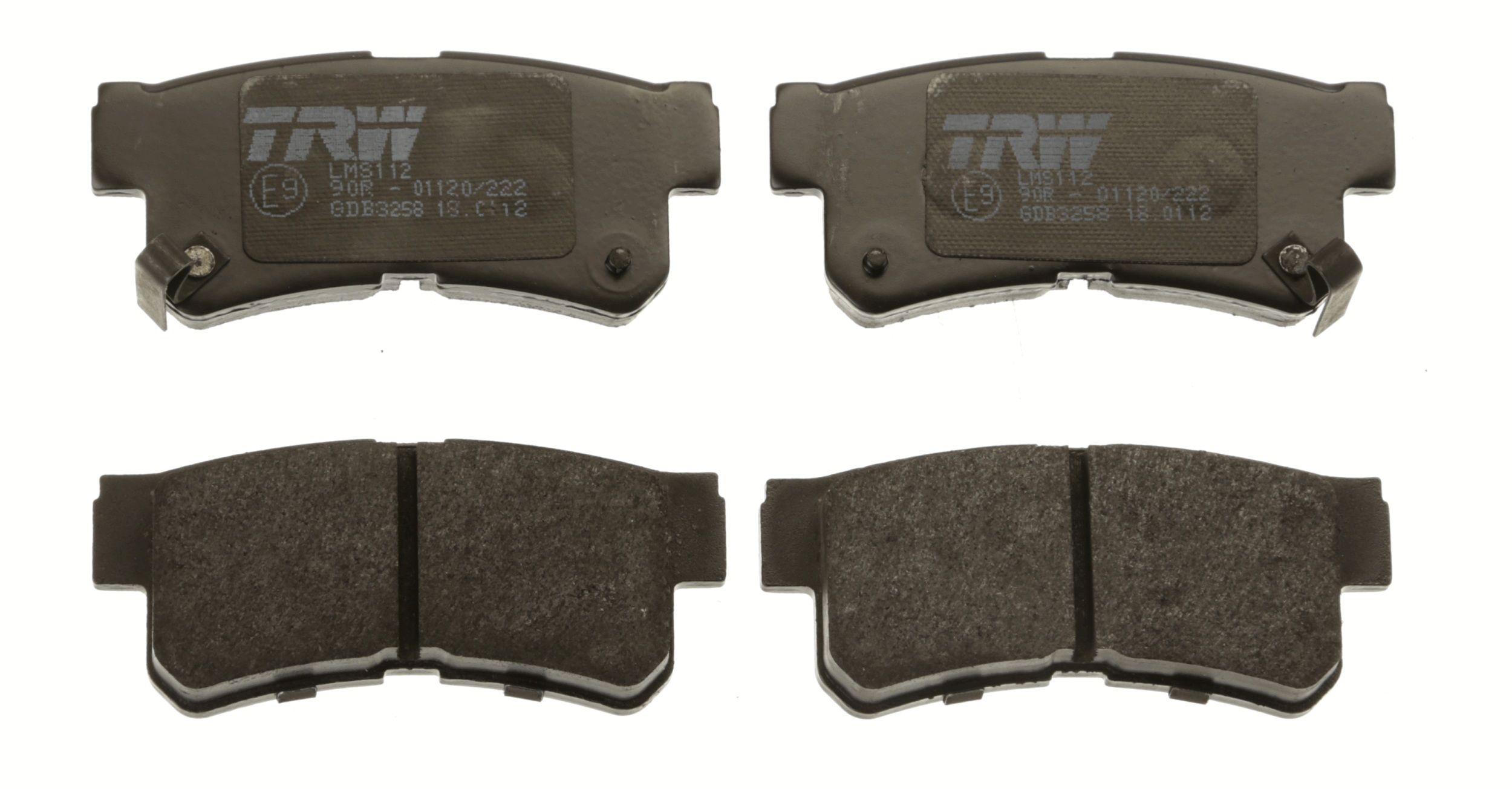 TRW DISC BRAKE PADS - TecDoc 2