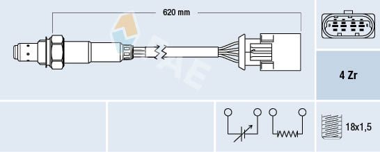 Lambda Sensor 77396