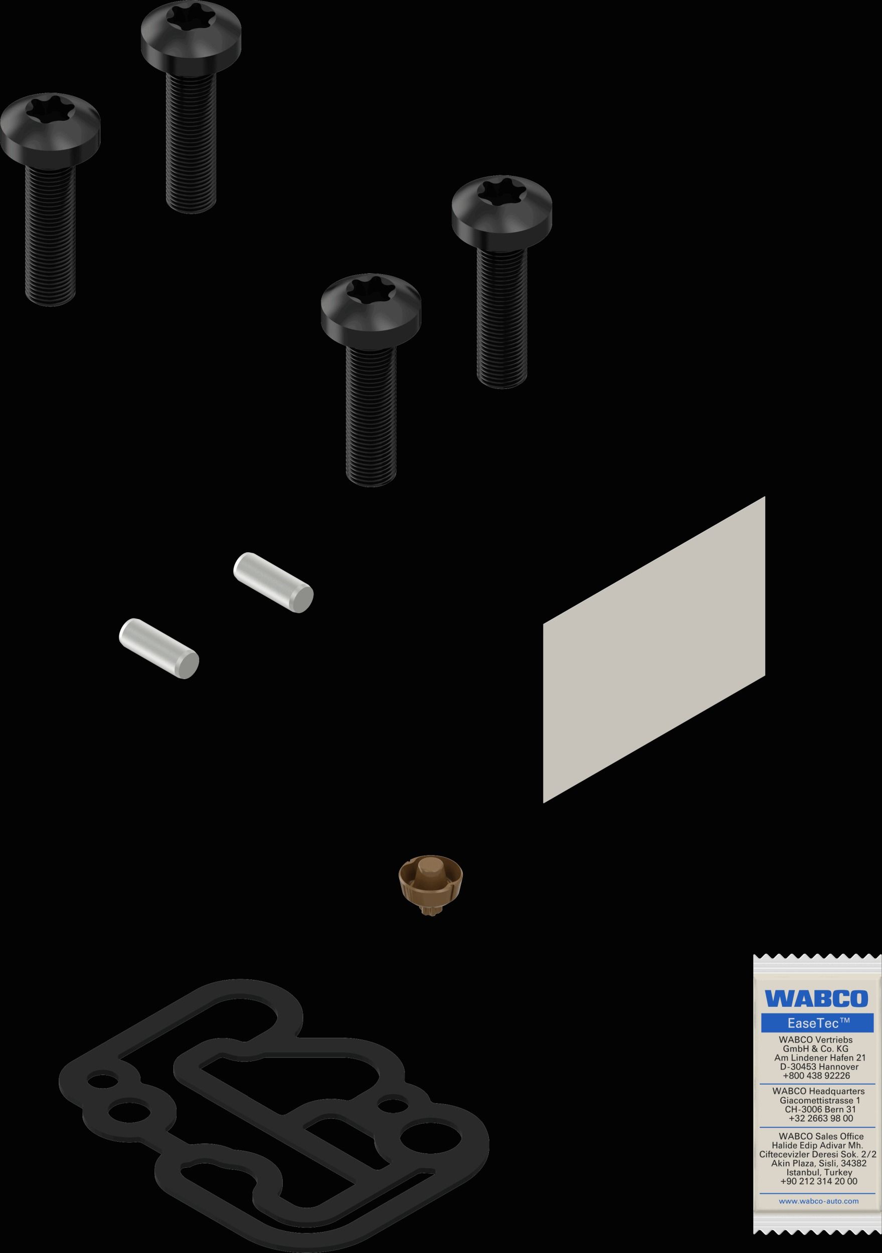 Juego de reparación, secador de aire