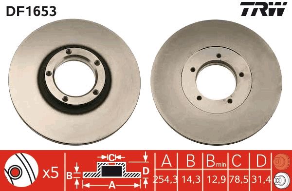 PAIRE DE DISQUES  9900