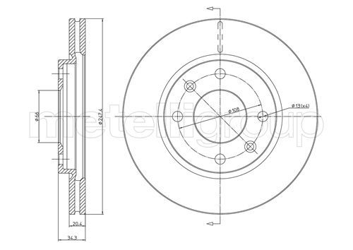 Brake Disc 800-238